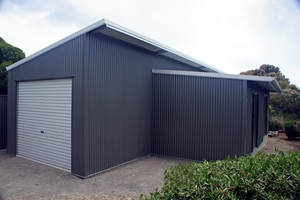 Steel sheds will last through summer storms