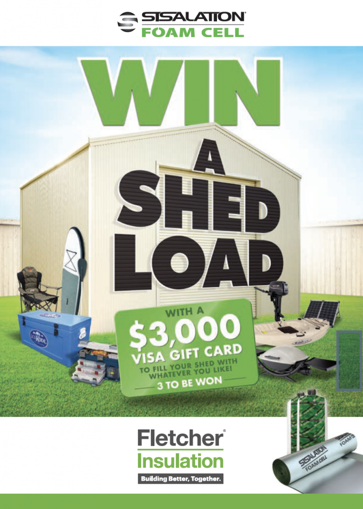 Fletcher Insulation Promo Shed Boss Quality Sheds and Garages